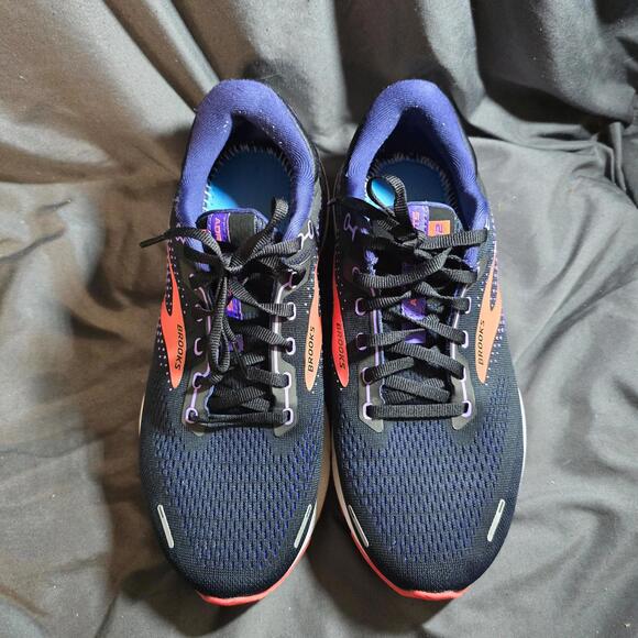 Brooks Womens Adrenaline GTS 22 1203531B080 Blue Running Shoes Sz 9.5 No Insoles - Picture 4 of 8